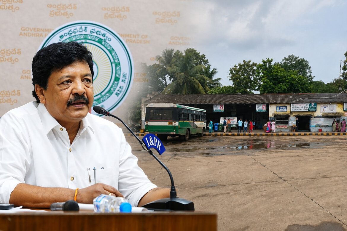Proactive Leadership: Minister Kandula Durgesh Resolves Nidadavole Bus Stand Waterlogging Instantly